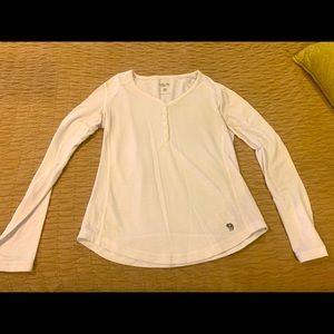 Mountain Hardwear Small Henley Thermal Shirt EUC